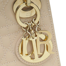 Christian Dior Powder Pink Mini Lady Dior Bag W/ Twilly