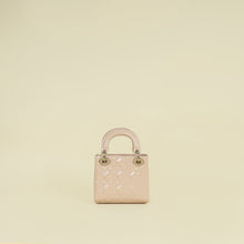 Christian Dior Powder Beige Lady Dior Chain Mini Lady Dior Bag