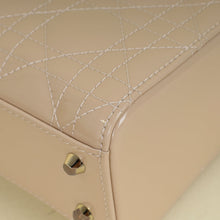 Christian Dior Powder Beige Lady Dior Chain Mini Lady Dior Bag