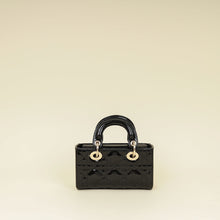 Christian Dior Black Cannage Micro Lady D-Joy Bag