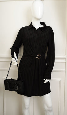 Christian Dior Black Ultramatte Cannage Lady D-Joy Small Bag