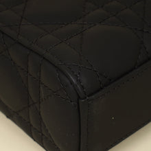 Christian Dior Black Ultramatte Cannage Lady D-Joy Small Bag