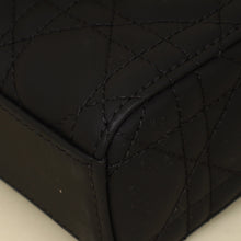 Christian Dior Black Ultramatte Cannage Lady D-Joy Small Bag