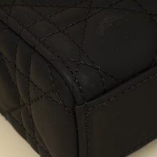 Christian Dior Black Ultramatte Cannage Lady D-Joy Small Bag