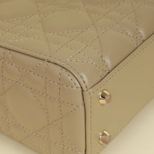 Christian Dior Beige Lady Dior Mini Chain Bag w/ Twilly