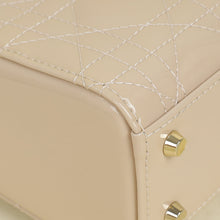Christian Dior Beige Lady Dior Mini Chain Bag