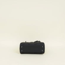 Christian Dior Black Ultramatte Lady Dior Mini Chain Bag