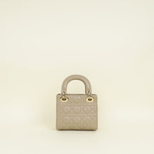 Christian Dior Beige Lady Dior Mini Chain Bag