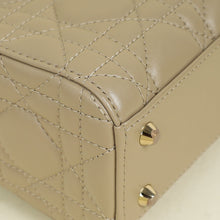 Christian Dior Beige Lady Dior Mini Chain Bag