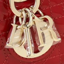Christian Dior Cherry Red Micro Lady D-joy Bag