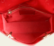 Christian Dior Cherry Red Lady Dior Mini Chain Bag