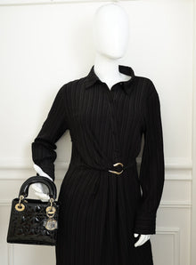 Christian Dior Black Lady Dior Mini Chain Bag