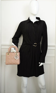 Christian Dior Pink Nude Lady Dior Mini Chain Bag