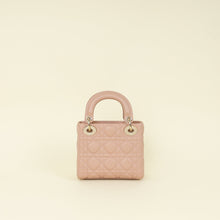 Christian Dior Pink Nude Lady Dior Mini Chain Bag