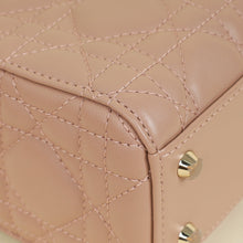 Christian Dior Pink Nude Lady Dior Mini Chain Bag