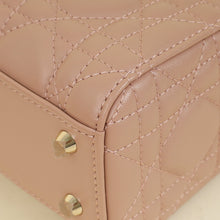 Christian Dior Pink Nude Lady Dior Mini Chain Bag
