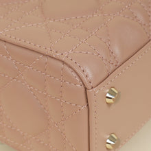 Christian Dior Pink Nude Lady Dior Mini Chain Bag