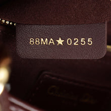 Christian Dior Plum Lady Dior Mini Chain Bag