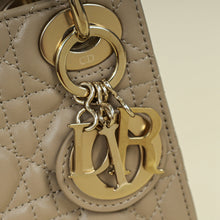 Christian Dior Beige Lady Dior Mini Chain Bag
