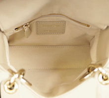 Christian Dior Beige Lady Dior Mini Chain Bag