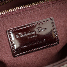 Christian Dior Dark Wine Lady Dior Mini Chain Bag