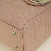 Christian Dior Blush Pink Lady Dior Mini Chain Bag