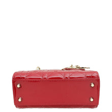 Christian Dior Red Mini Chain Lady Dior Bag