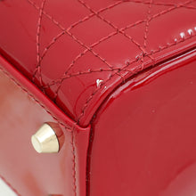 Christian Dior Red Mini Chain Lady Dior Bag