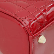 Christian Dior Red Mini Chain Lady Dior Bag