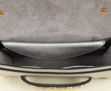 Christian Dior Metallic Grey J'adior Medium Flap Chain Bag