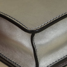 Christian Dior Metallic Grey J'adior Medium Flap Chain Bag
