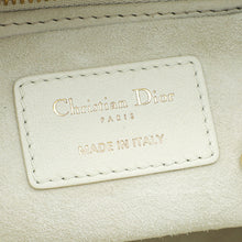 Christian Dior White The Lady 95.22 Bag