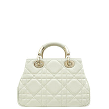 Christian Dior White The Lady 95.22 Bag