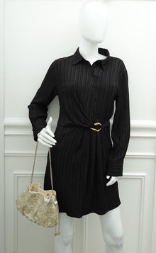 Christian Dior Dusty Ivory Cannage Dream Bucket Bag