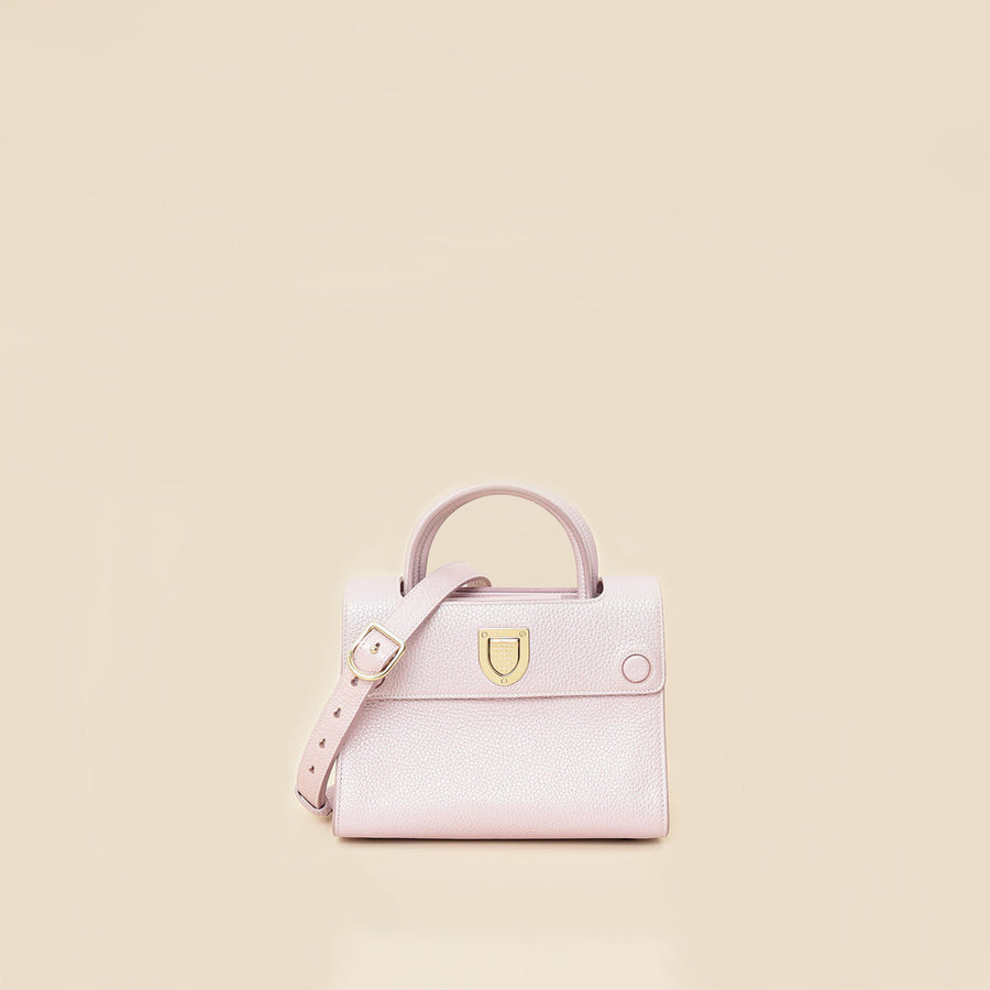 Christian Dior Lilac Diorever Top Handle Small Bag
