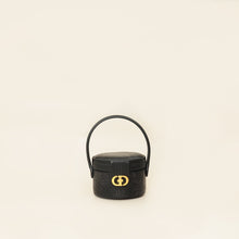 Christian Dior Black Top Handle Clutch