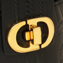 Christian Dior Black Top Handle Clutch