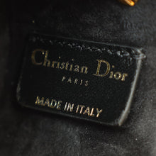 Christian Dior Black Top Handle Clutch