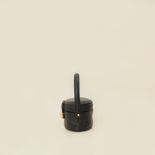 Christian Dior Black Top Handle Clutch