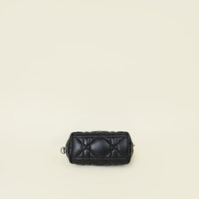 Christian Dior Black Macrocannage Diortravel Nomad Small Pouch