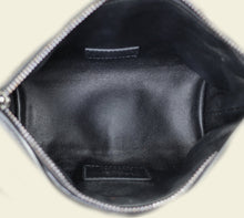 Christian Dior Black Macrocannage Diortravel Nomad Small Pouch