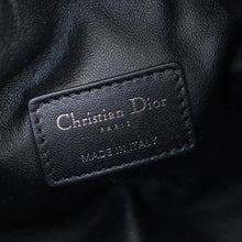 Christian Dior Black Macrocannage Diortravel Nomad Small Pouch