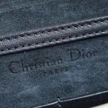 Christian Dior Metallic Silver Micro Cannage 30 Montaigne 2-in-1 Pouch