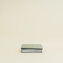 Christian Dior Metallic Silver Micro Cannage 30 Montaigne 2-in-1 Pouch