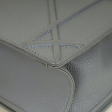 Christian Dior Gray Diorama Flap Medium Shoulder Bag