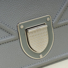 Christian Dior Gray Diorama Flap Medium Shoulder Bag