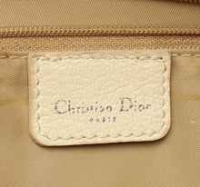 Christian Dior Beige Oblique Floral Boston Bag