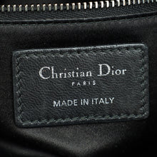 Christian Dior Black Lady Dior Cannage Satin Strass Mini Bag