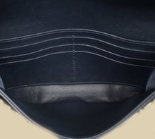 Christian Dior Blue Oblique Saddle Wallet on Chain