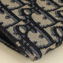 Christian Dior Blue Oblique Saddle Wallet on Chain